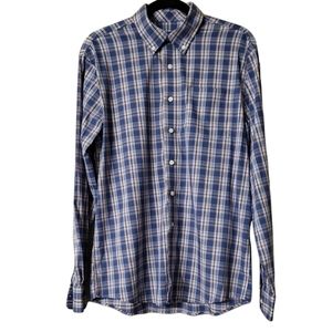 Johnnie-O Long-Sleeve Casual Bamboo Blend Btn-down Men's Size Medium